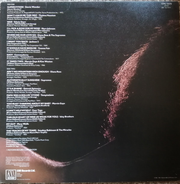 Various - Motown Gold Volume 2 | Motown (STML 12070) - main Various - Motown Gold Volume 2 | Motown (STML 12070) - main