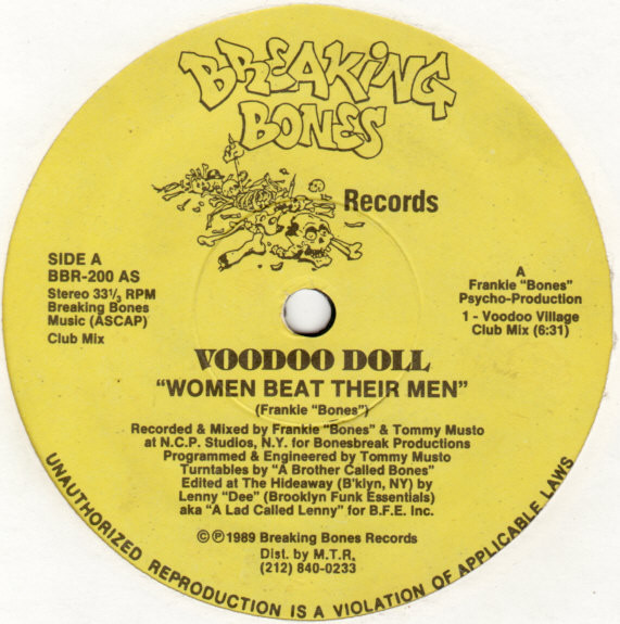 Voodoo Doll - Women Beat Their Men | Breaking Bones Records (BBR-200)