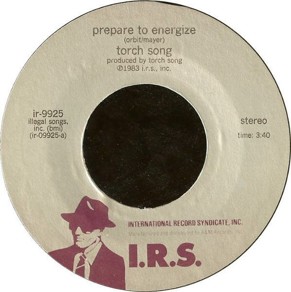 Torch Song - Prepare To Energize | I.R.S. Records (ir-9925) - 3 Torch Song - Prepare To Energize | I.R.S. Records (ir-9925) - 3