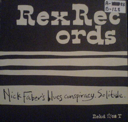 Nick Faber - Solitude | Rex Records (REKD 08T) - main