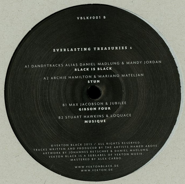 Various - Everlasting Treasuries 1 | Vekton Black (VBLK001) - main Various - Everlasting Treasuries 1 | Vekton Black (VBLK001) - main