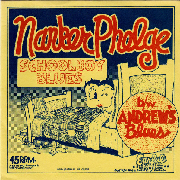 Nanker Phelge - Schoolboy Blues b/w Andrew's Blues | Earful Phonograph Recordings (EAR-100SE)