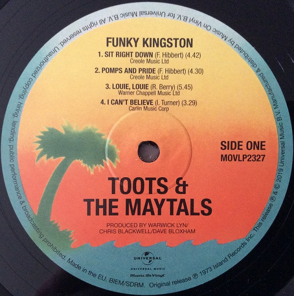 Toots & The Maytals - Funky Kingston | Music On Vinyl (MOVLP2327) - 3