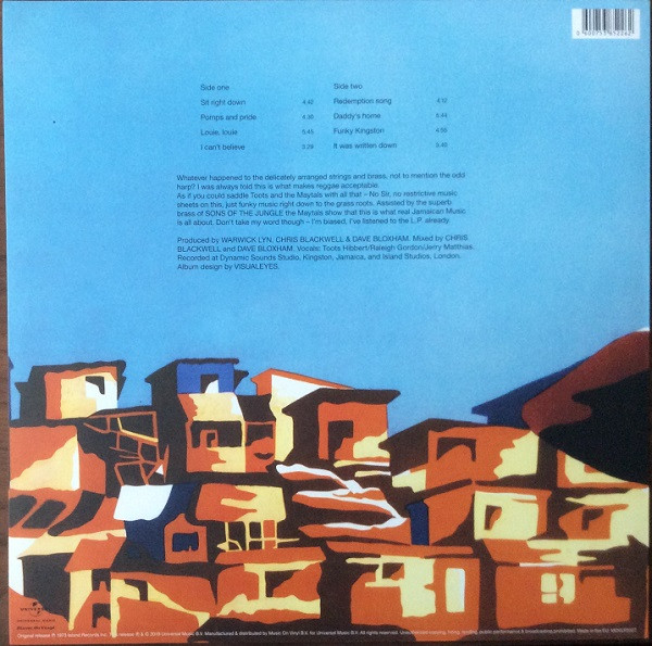 Toots & The Maytals - Funky Kingston | Music On Vinyl (MOVLP2327) - 2