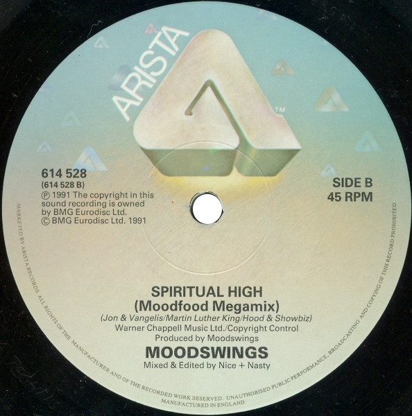 Moodswings - Spiritual High | Arista (614 528) - 4 Moodswings - Spiritual High | Arista (614 528) - 4