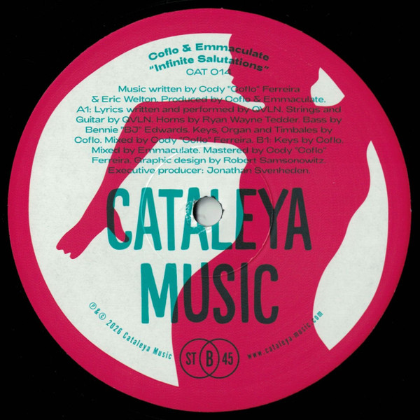 Coflo & Emmaculate - Infinite Salutations | Cataleya Music (CAT 014) - 2
