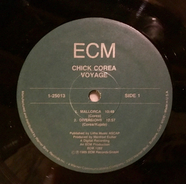 Chick Corea , Steve Kujala - Voyage | ECM Records (1-25013) - 3