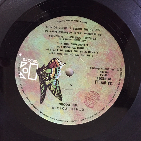 The Doors - Other Voices | Elektra (W 42014) - 4