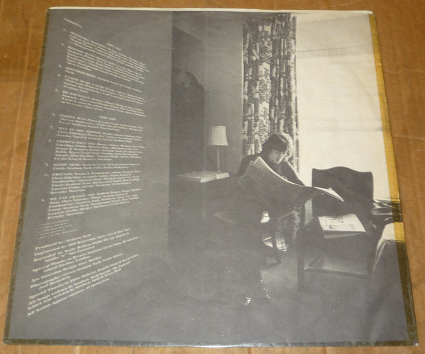 Graham Nash - Songs For Beginners | Atlantic (K 40237) - 3 Graham Nash - Songs For Beginners | Atlantic (K 40237) - 3