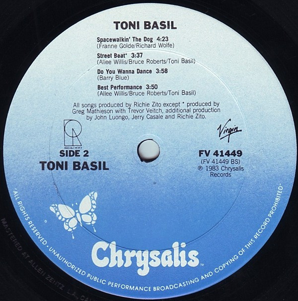 Toni Basil - Toni Basil | Chrysalis (FV 41449)