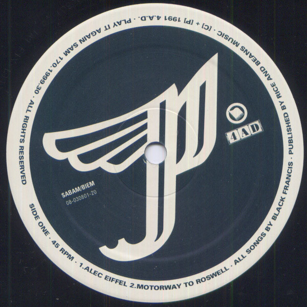 Pixies - Alec Eiffel | 4AD (PIX 1999) - 3 Pixies - Alec Eiffel | 4AD (PIX 1999) - 3