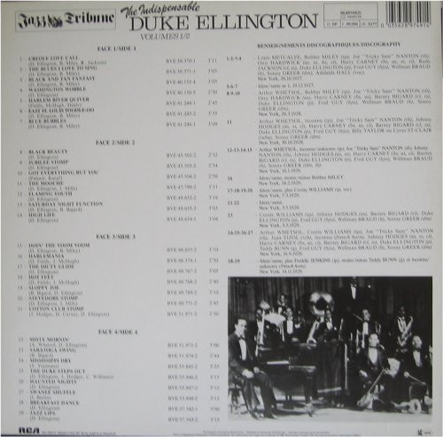 Duke Ellington - The Indispensable Volumes 1/2 | RCA (PM 43687) - main Duke Ellington - The Indispensable Volumes 1/2 | RCA (PM 43687) - main
