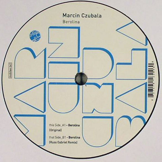 Marcin Czubala - Berolina | Mobilee (mobilee 041)