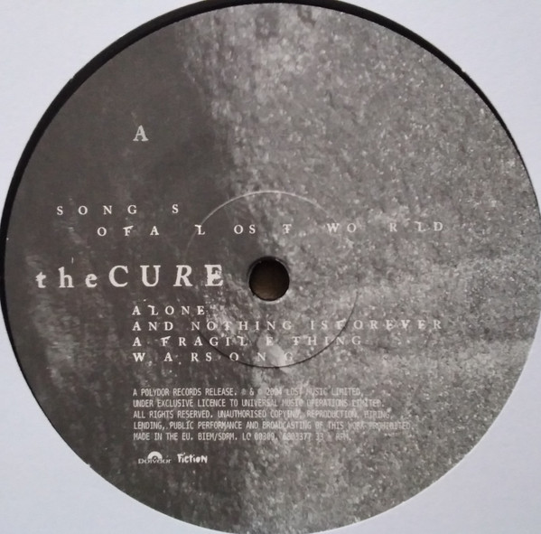 The Cure - Songs Of A Lost World | Polydor (6803377) - 3 The Cure - Songs Of A Lost World | Polydor (6803377) - 3