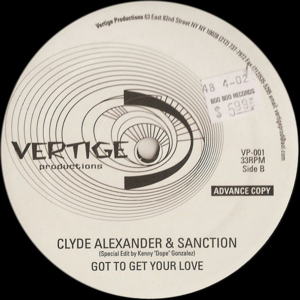 Cosmic Force / Clyde Alexander & Sanction - Chocolate Starfish / Got To Get Your Love | Vertige Productions (VP-001) - 2 Cosmic Force / Clyde Alexander & Sanction - Chocolate Starfish / Got To Get Your Love | Vertige Productions (VP-001) - 2