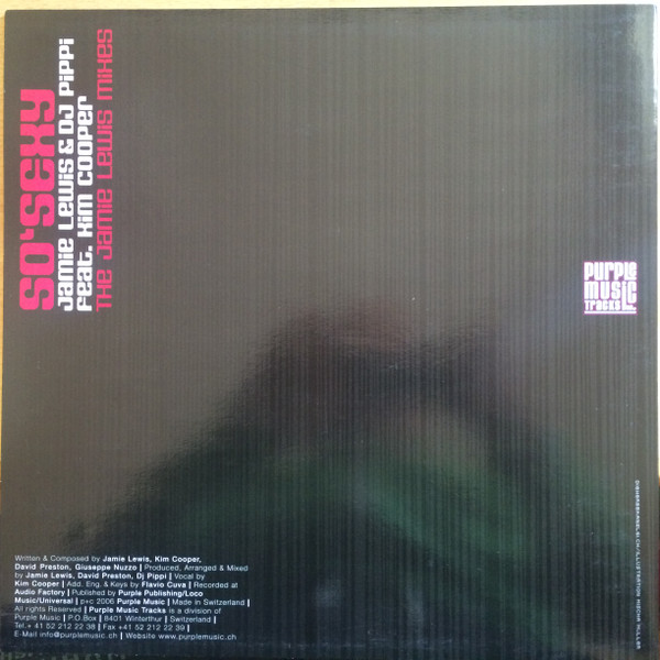 Jamie Lewis & DJ Pippi Feat. Kim Cooper - So Sexy (The Jamie Lewis Mixes) | Purple Tracks (PT 026) - main