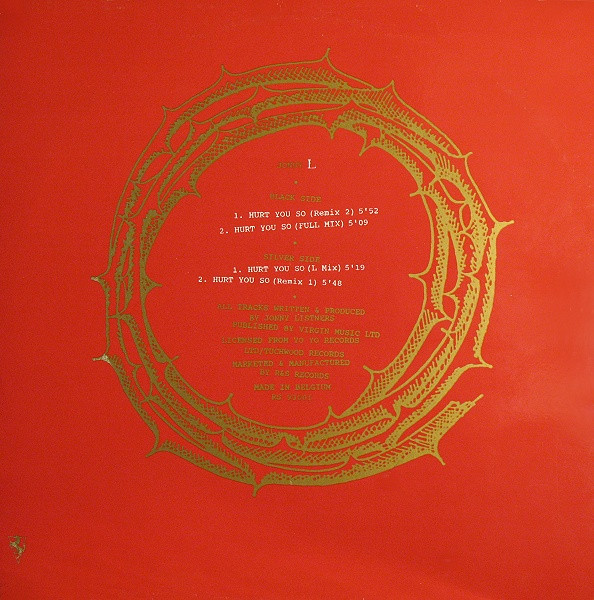 Jonny L - Hurt You So | R & S Records (RS 93001) - 2 Jonny L - Hurt You So | R & S Records (RS 93001) - 2
