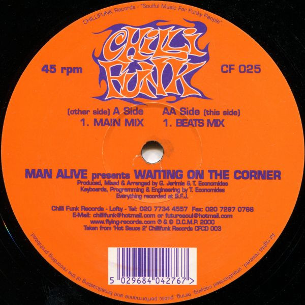 Man Alive - Waiting On The Corner | Chillifunk Records (CF 025)