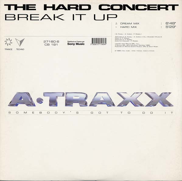 The Hard Concert - Break It Up | A Traxx (27160-6) The Hard Concert - Break It Up | A Traxx (27160-6)