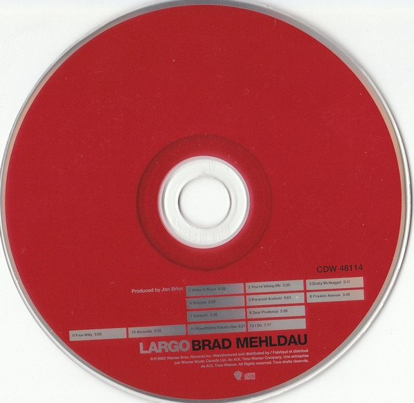 Brad Mehldau - Largo | Warner Bros. Records (CDW 48114) - 3