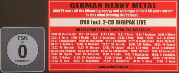 Accept - Restless And Live | Nuclear Blast (NB 3167-4) - 3