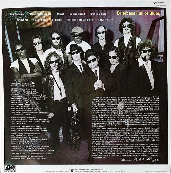 The Blues Brothers - Briefcase Full Of Blues | Atlantic (LB 50556) - 2 The Blues Brothers - Briefcase Full Of Blues | Atlantic (LB 50556) - 2