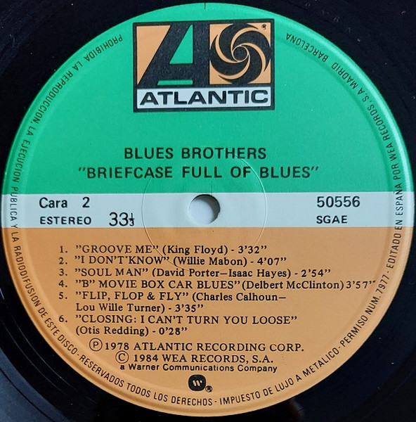 The Blues Brothers - Briefcase Full Of Blues | Atlantic (LB 50556) - 4 The Blues Brothers - Briefcase Full Of Blues | Atlantic (LB 50556) - 4