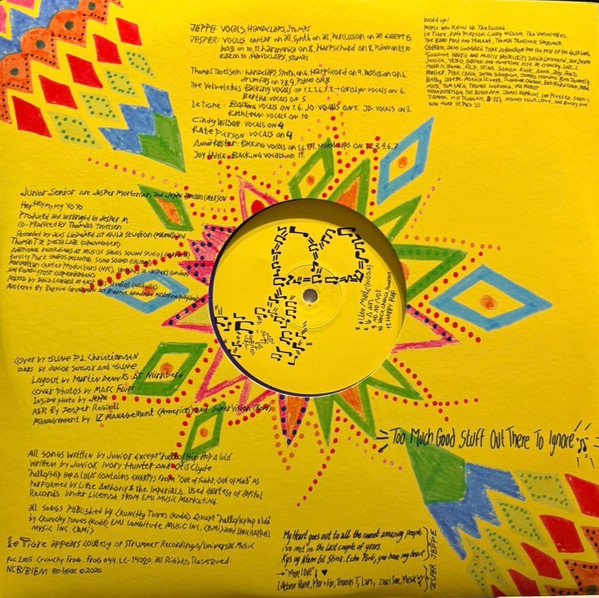 Junior Senior - Hey Hey My My Yo Yo | Crunchy Frog (FROG 044-1 Re-Issue) - 4