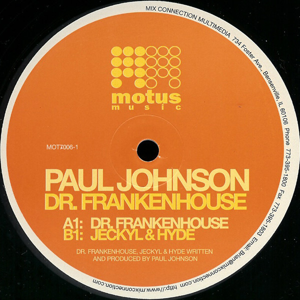 Paul Johnson - Dr. Frankenhouse | Motus Music (MOT7006-1)