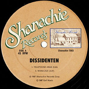 Dissidenten - Telephone Arab | Shanachie (7003) - main