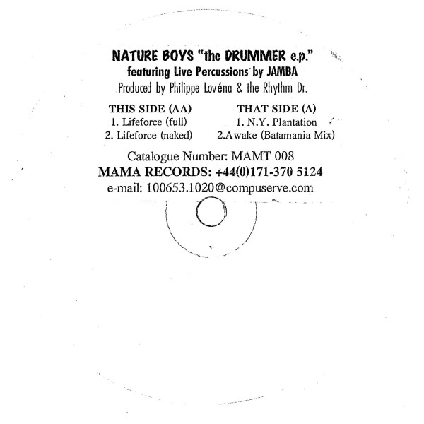 Nature Boys - The Drummer EP | MAMA Records (MAMT 008)