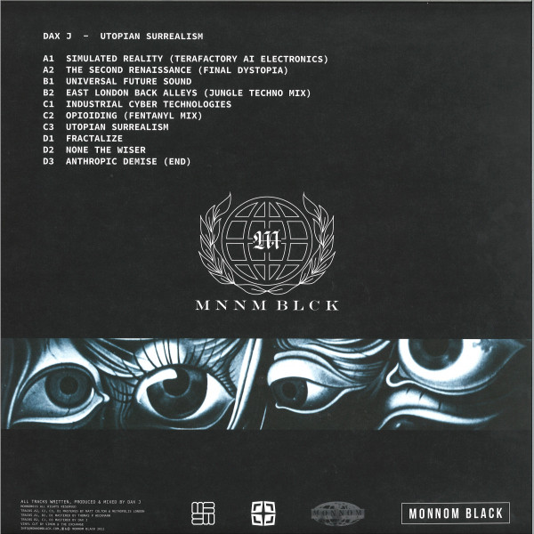 Dax J - Utopian Surrealism | Monnom Black (MONNOM026)