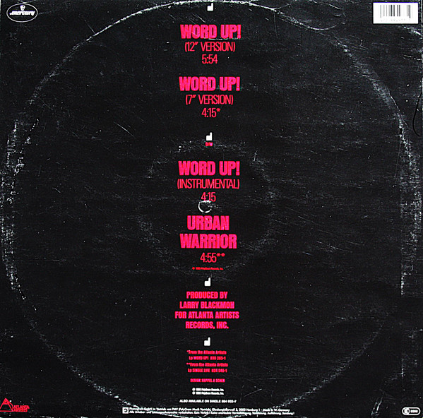 Cameo - Word Up! | Mercury (884 933-1) - 2