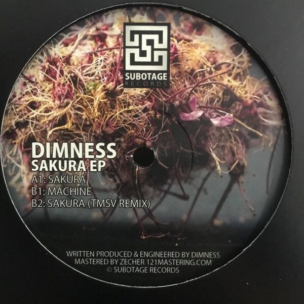 Dimness - Sakura EP | Subotage Records (SUBV02) Dimness - Sakura EP | Subotage Records (SUBV02)