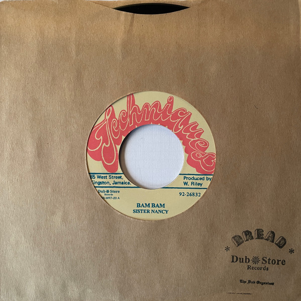 Sister Nancy / King Tubby - Bam Bam / Stalag Version | Techniques (DSR-WR7-20) - main