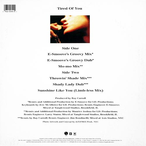 Waterlillies - Tired Of You | Sire (0-40394) - main Waterlillies - Tired Of You | Sire (0-40394) - main