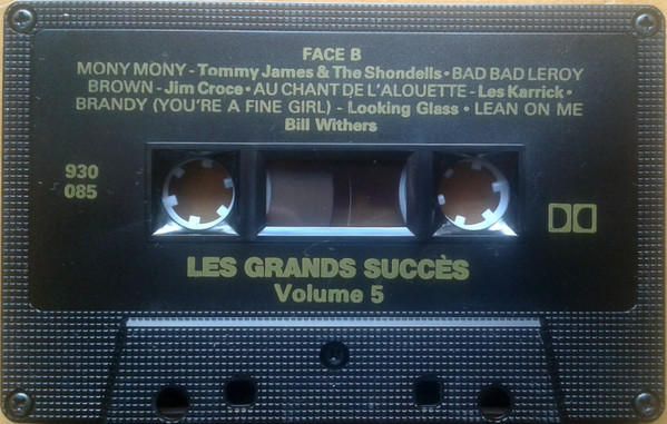 Various - Collection Les Grands Succès 1950 1960 1970 1980 Volume 5 [Cassette] | EMCI/Rockbill Ltd. (930-3385) - 5