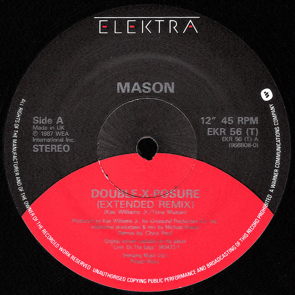 Mason - Double-X-Posure | Elektra (EKR 56 (T))