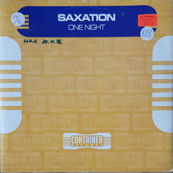 Saxation - One Night | Container Records (NM7019MX) - main Saxation - One Night | Container Records (NM7019MX) - main