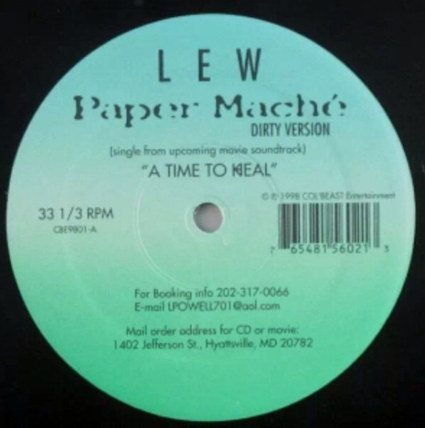 Big Lew - Paper Maché | Col-Beast (CBE9801)