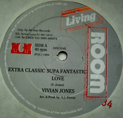 Vivian Jones - Extra Classic Supa Fantastic Love | Living Room (LM. 027)
