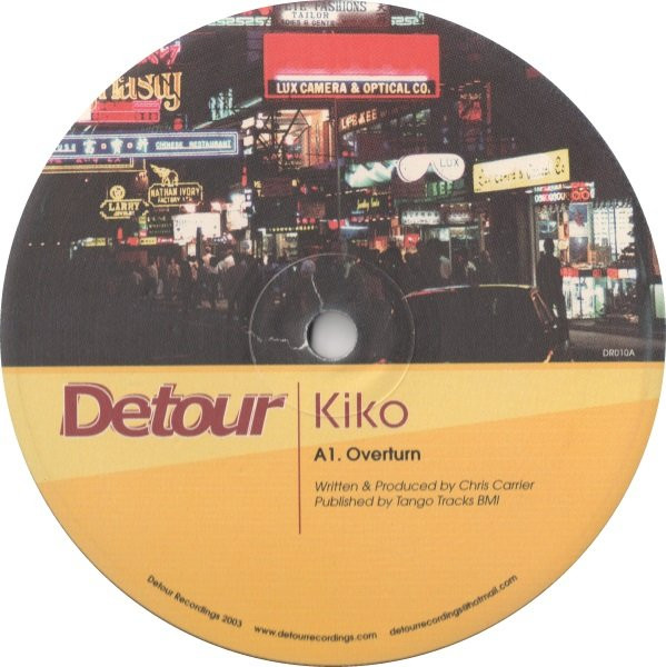 Kiko - Overturn | Detour Recordings (DR010)