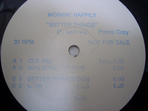 Workin' Happily - Better Things | UDP (UDP 1006) - main Workin' Happily - Better Things | UDP (UDP 1006) - main