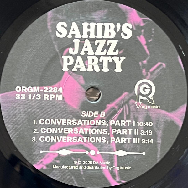 Sahib Shihab - Sahib's Jazz Party | ORG Music (ORGM-2284) - 4 Sahib Shihab - Sahib's Jazz Party | ORG Music (ORGM-2284) - 4