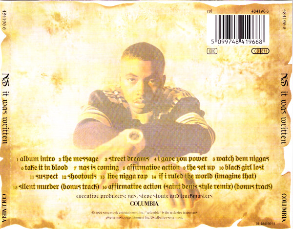 Nas - It Was Written | Columbia (484196 6)