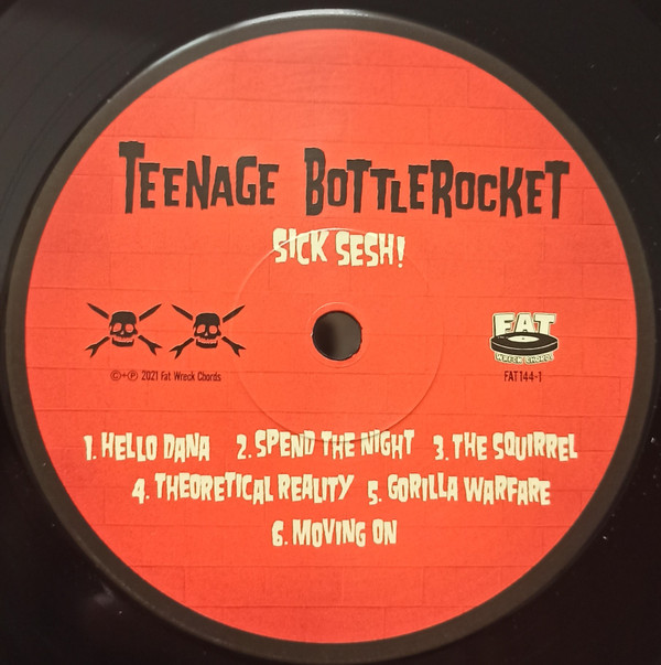 Teenage Bottlerocket - Sick Sesh! | Fat Wreck Chords (FAT144-1) - 4