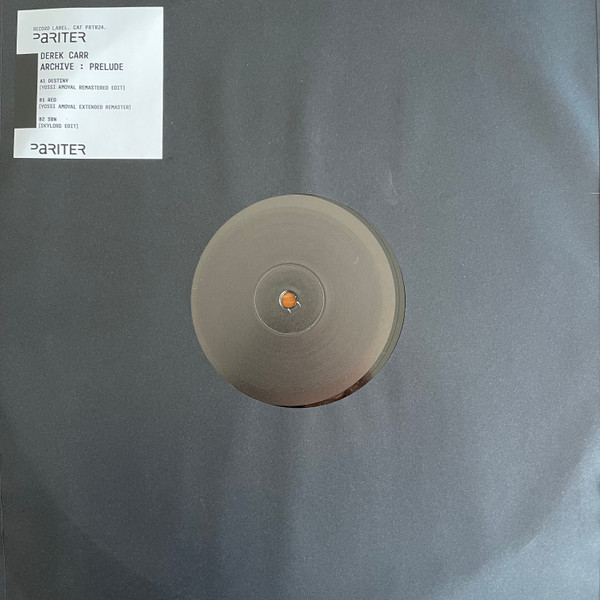 Derek Carr - Archive : Prelude | Pariter (PRTR24) - main