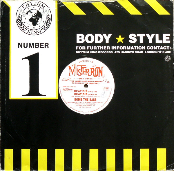 Bomb The Bass - Beat Dis (Remix) | Mister-Ron Records (DOOD R121) - 3