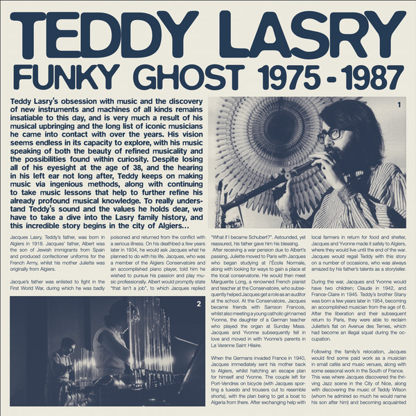 Teddy Lasry - Funky Ghost 1975-1987 | Hot Mule (HTML008) - 2 Teddy Lasry - Funky Ghost 1975-1987 | Hot Mule (HTML008) - 2