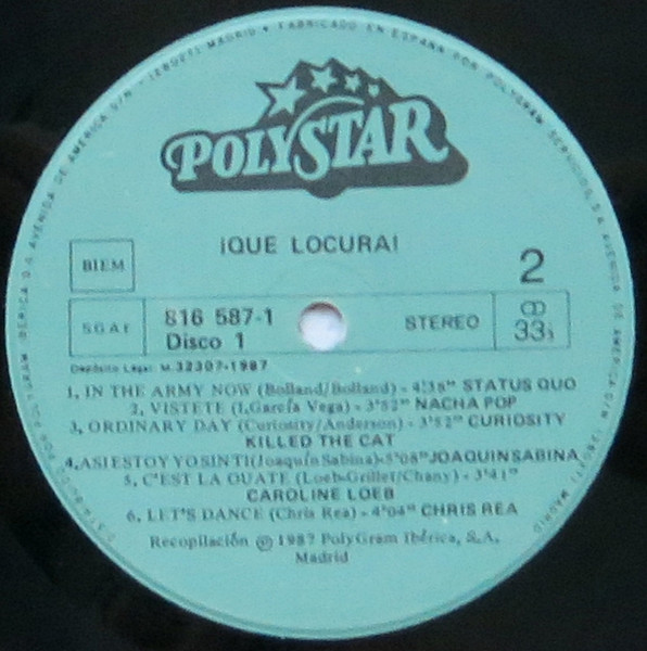Various - ¡Qué Locura! | Polystar (816 588-1) - 4 Various - ¡Qué Locura! | Polystar (816 588-1) - 4